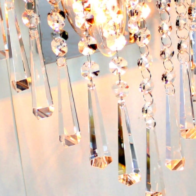 Modern Crystal LED Wall Sconce Norenza