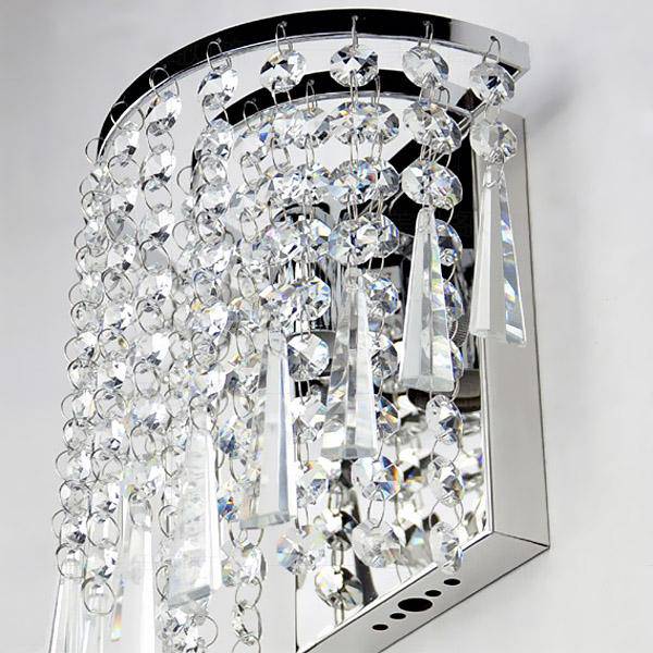 Modern Crystal LED Wall Sconce Norenza