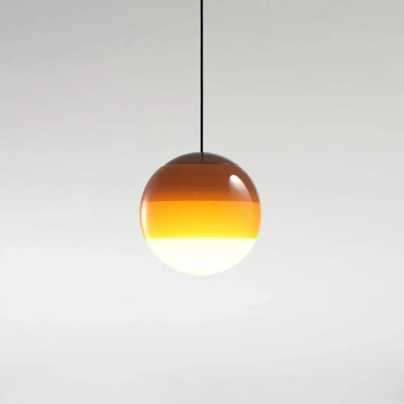 Modern Decorative Glass Chandelier for Elegant Interiors orange Norenza