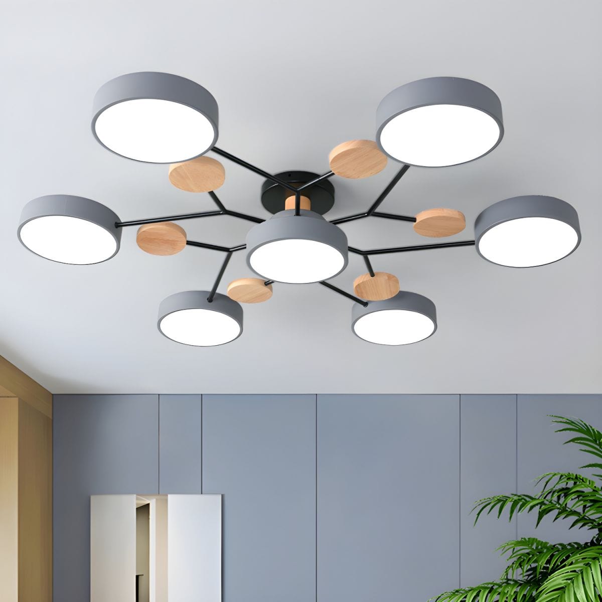 Modern Decorative Indoor LED Ceiling Light Norenza