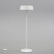 Modern Designer Floor Lamp with Luxurious Shade White Norenza