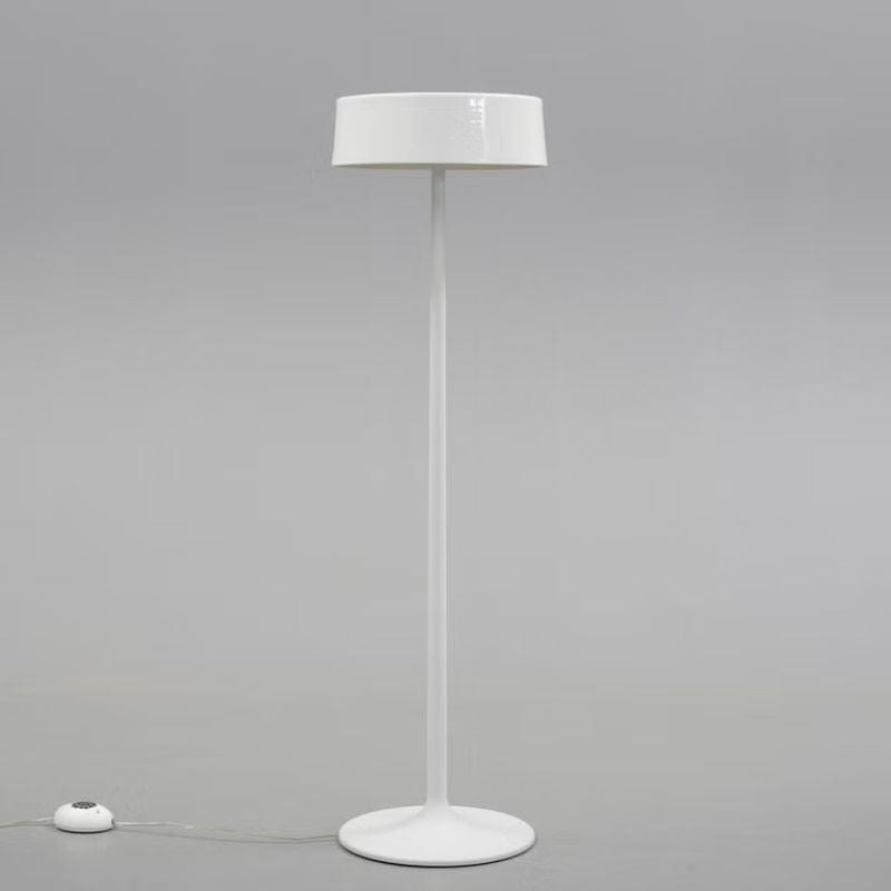 Modern Designer Floor Lamp with Luxurious Shade White Norenza