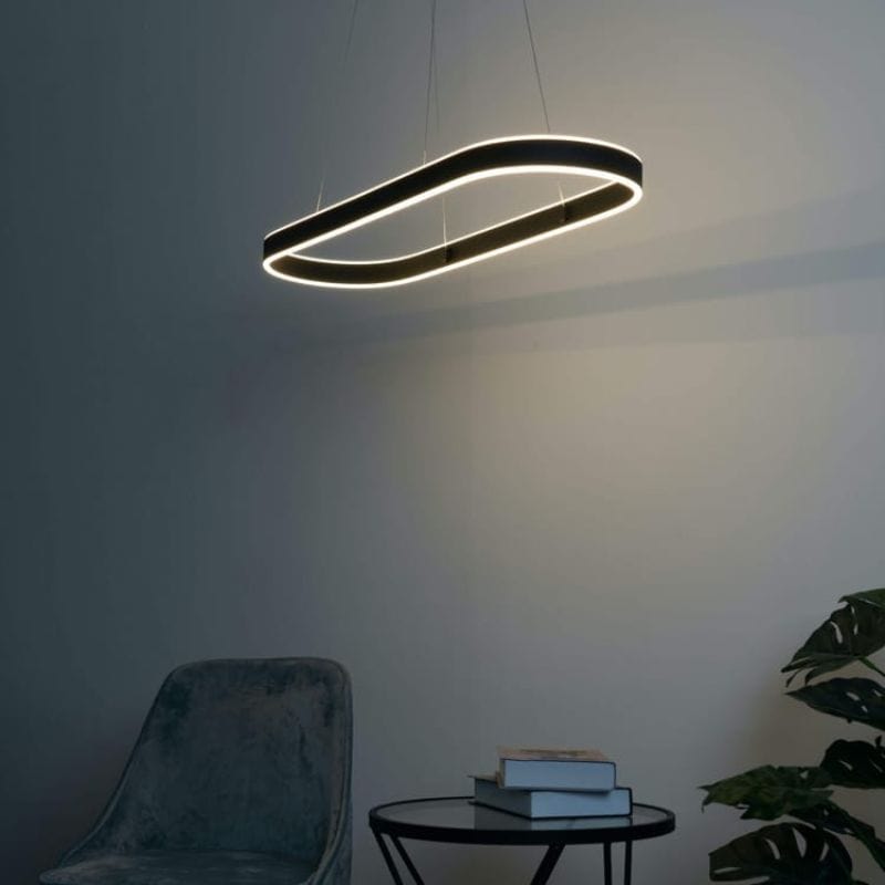 Modern Dimmable LED Ring Chandelier Norenza