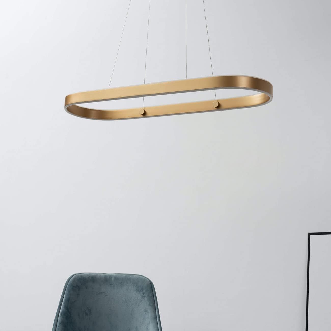 Modern Dimmable LED Ring Chandelier Norenza