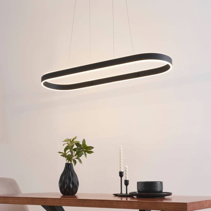 Modern Dimmable LED Ring Chandelier Norenza