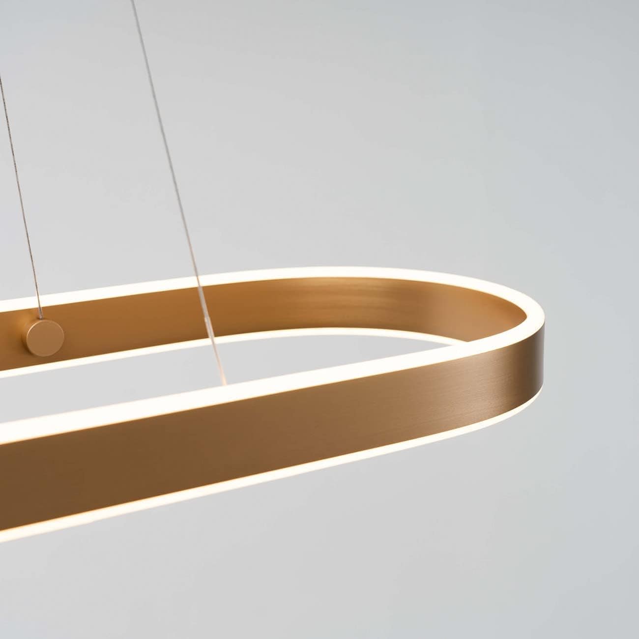 Modern Dimmable LED Ring Chandelier Norenza