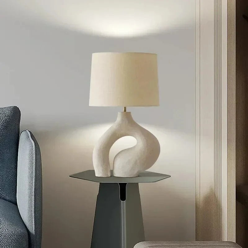Modern Fabric Desk Lamp for Nordic Interior Decoration Norenza