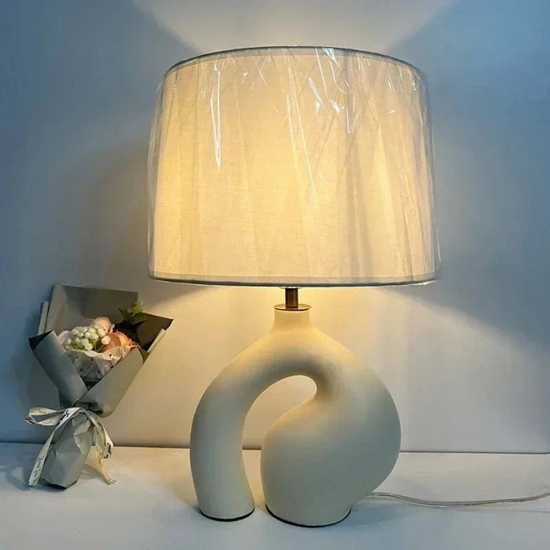 Modern Fabric Desk Lamp for Nordic Interior Decoration Norenza