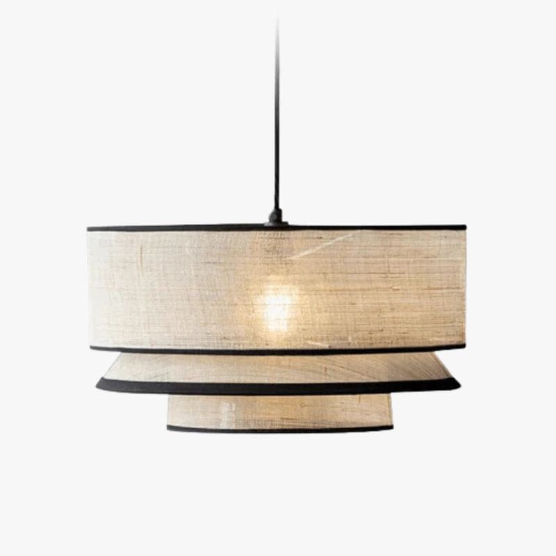 Modern Fabric Nordic Pendant Light for Interior Decor 23.6 in (60 cm) Norenza