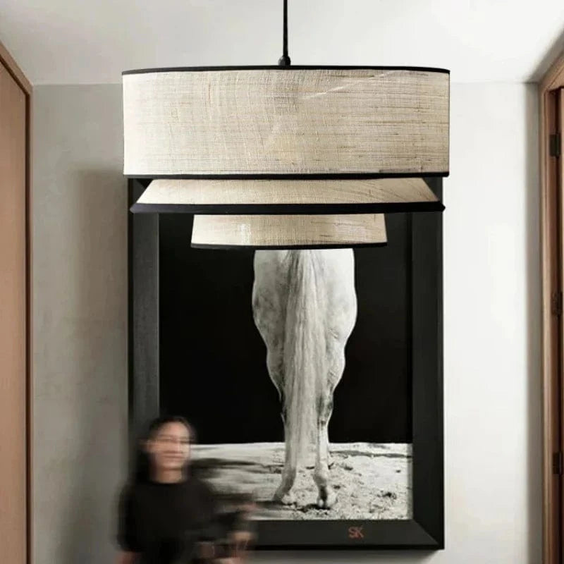 Modern Fabric Nordic Pendant Light for Interior Decor Norenza