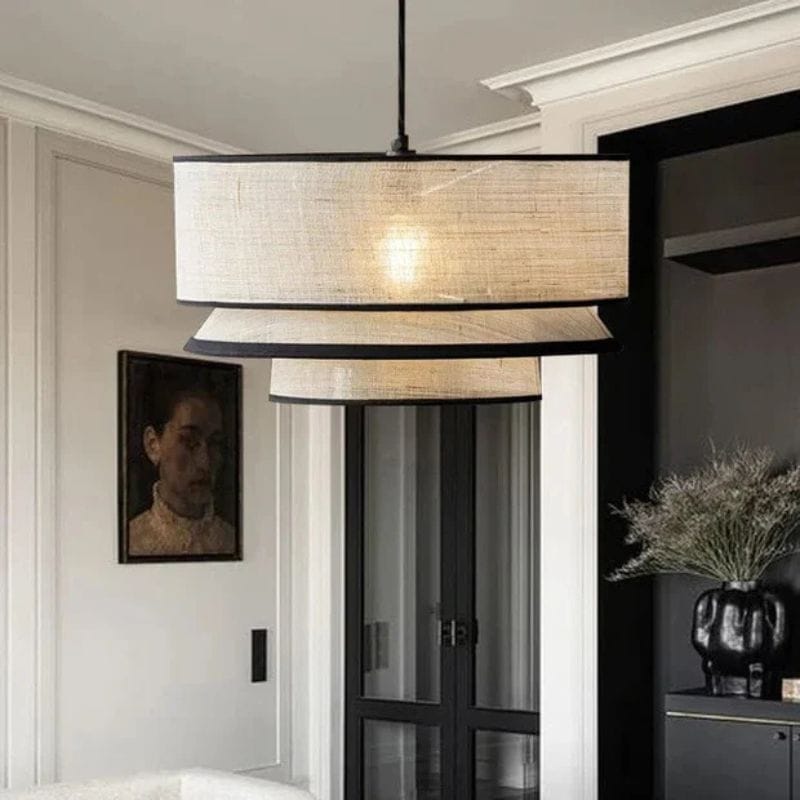 Modern Fabric Nordic Pendant Light for Interior Decor Norenza