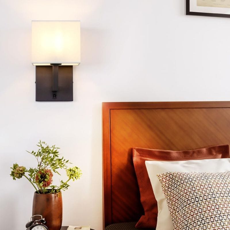 Modern Fabric Wall Sconce Norenza