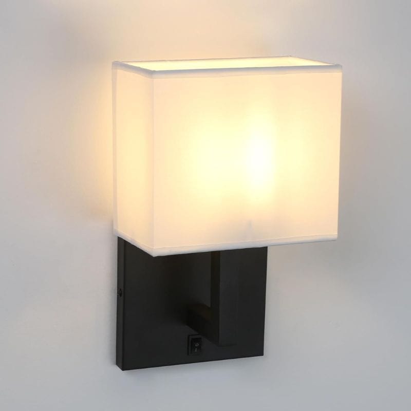 Modern Fabric Wall Sconce Norenza