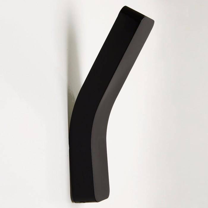 Modern Folded Style LED Wall Sconce Black Norenza