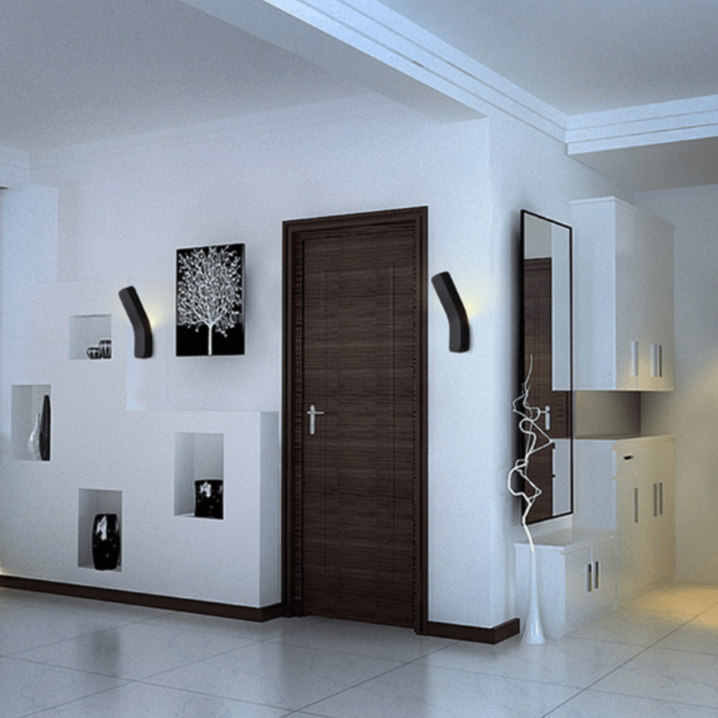 Modern Folded Style LED Wall Sconce Norenza