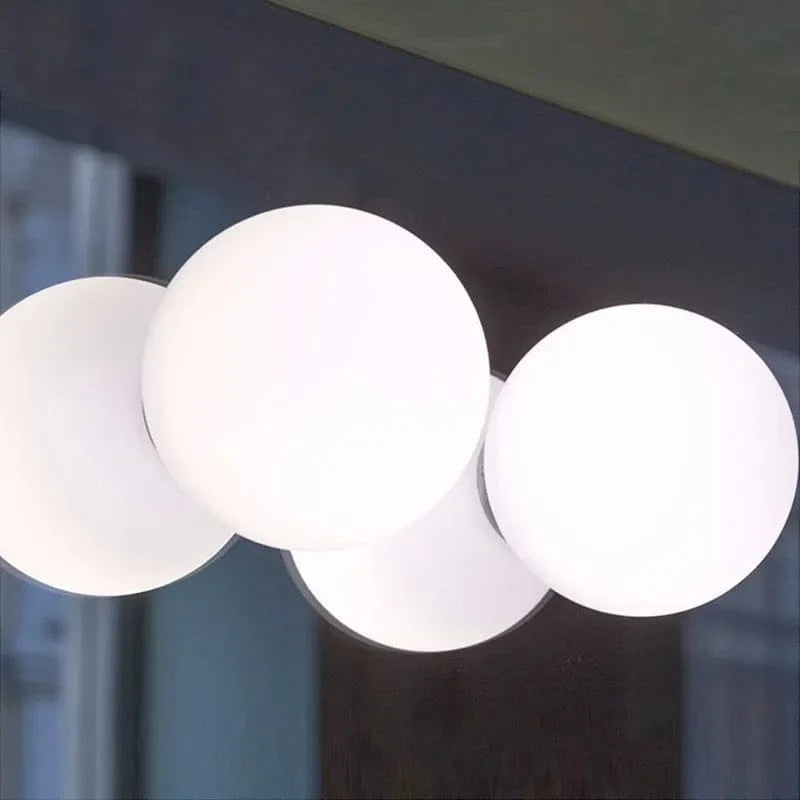 Modern Glass Ceiling Light for Elegant Interior Decor Norenza