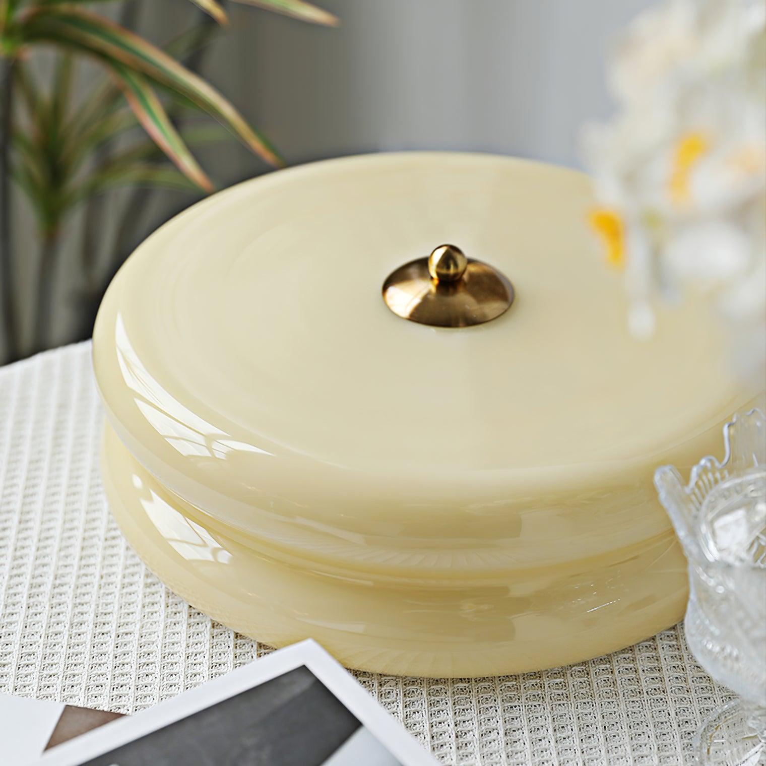 Modern Glass Ceiling Light - Vintage Style for Elegant Interiors Norenza