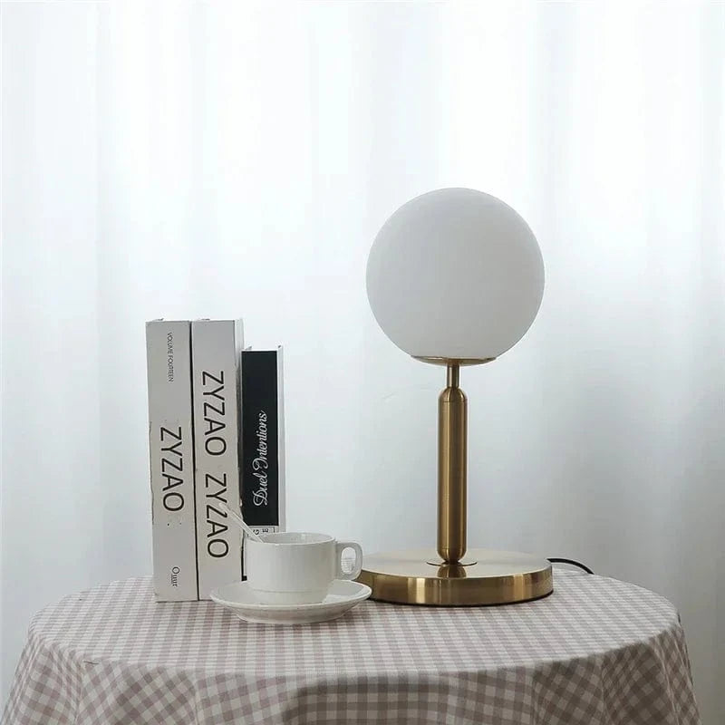 Modern Glass Desk Lamp for Home Décor Norenza