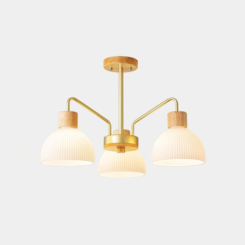 Modern Glass Pendant Light for Kitchen Island 3 lights Norenza