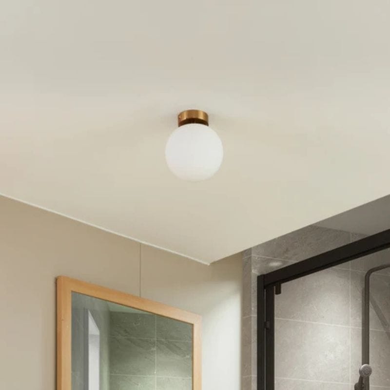Modern Glass Shade Luxury Ceiling Light Norenza