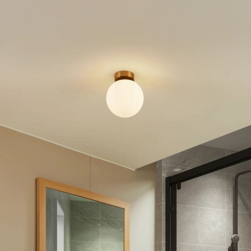 Modern Glass Shade Luxury Ceiling Light Norenza