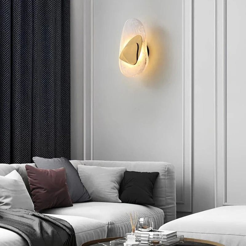 Modern Glass Wall Sconce Norenza