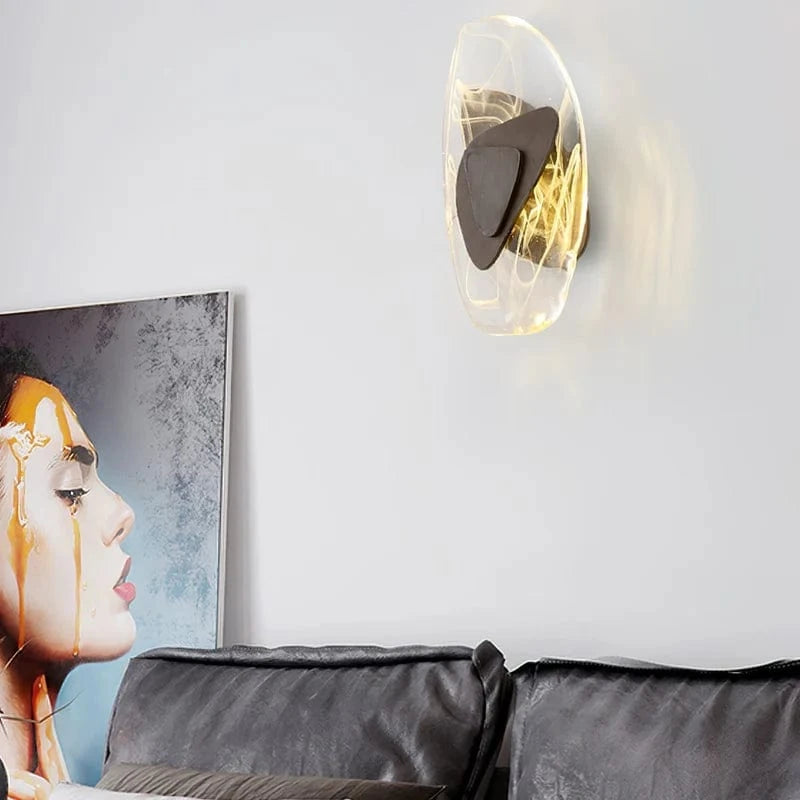 Modern Glass Wall Sconce Norenza