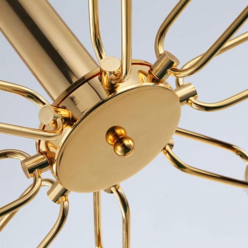 Modern Gold Chandelier with Glass Balls Norenza