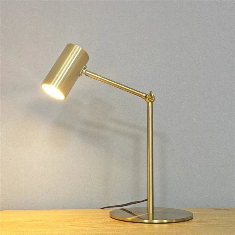 Modern Gold Desk Lamp with Eye Protection - Creative Design Norenza