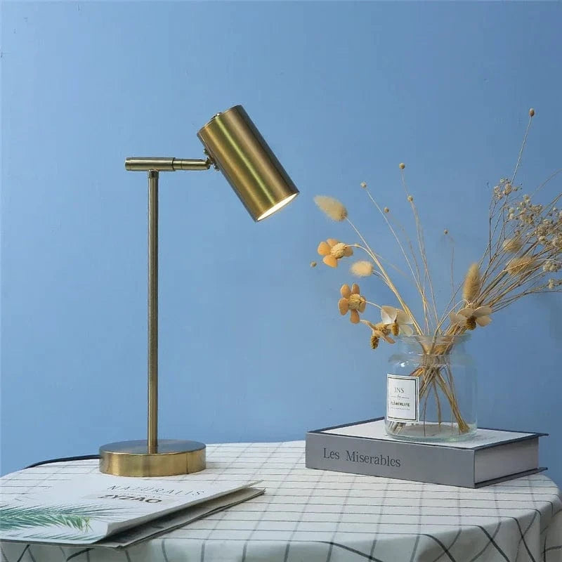 Modern Gold Desk Lamp with Eye Protection - Creative Design Norenza