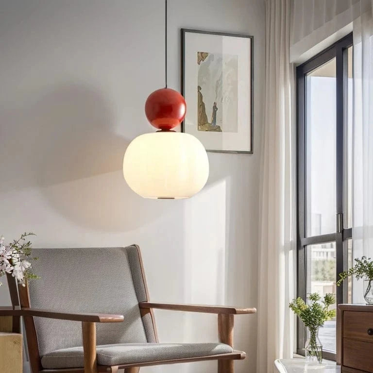 Modern Hanging Bedside Lamp for Interior Decor Red / 1 light Norenza