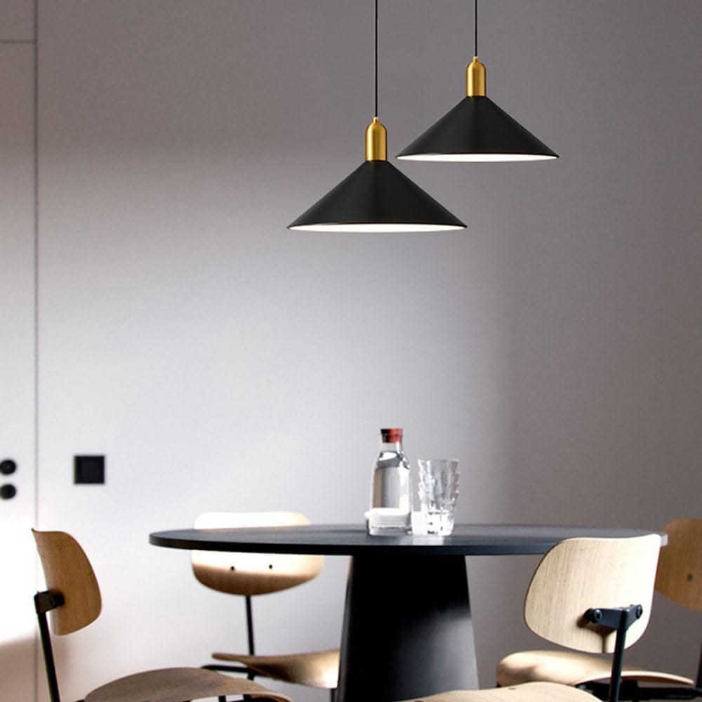 Modern Hanging Lamp with Iron Shade for Café and Bar Décor Norenza