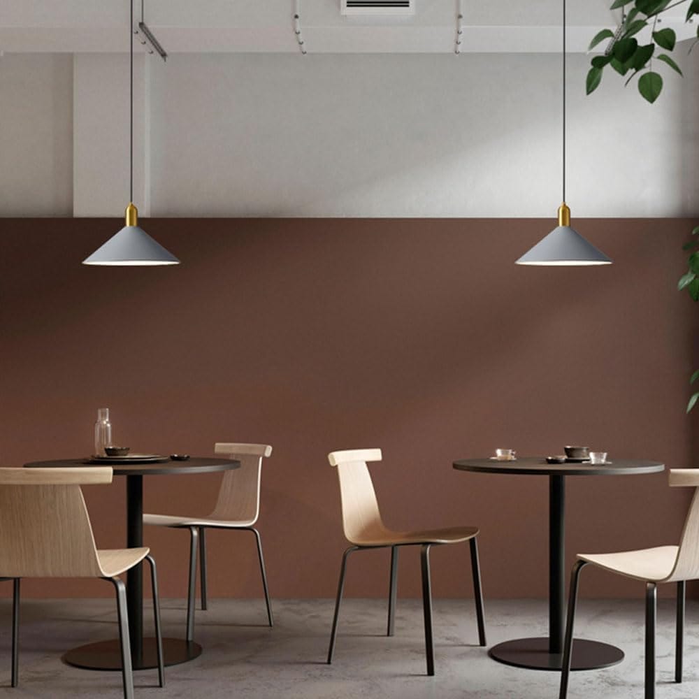 Modern Hanging Lamp with Iron Shade for Café and Bar Décor Norenza