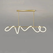 Modern Home Decor LED Hanging Lights for Living Room Chandeliers Gold / 43.3 in (110 cm) Norenza