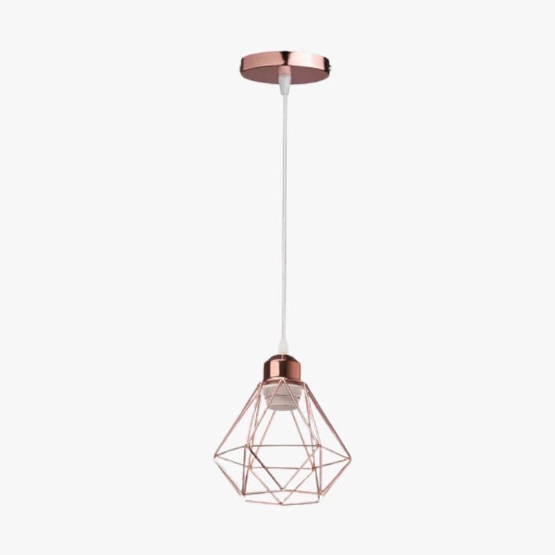 Modern Iron Cage Pendant Ceiling Light for Kitchen & Living Room A Norenza
