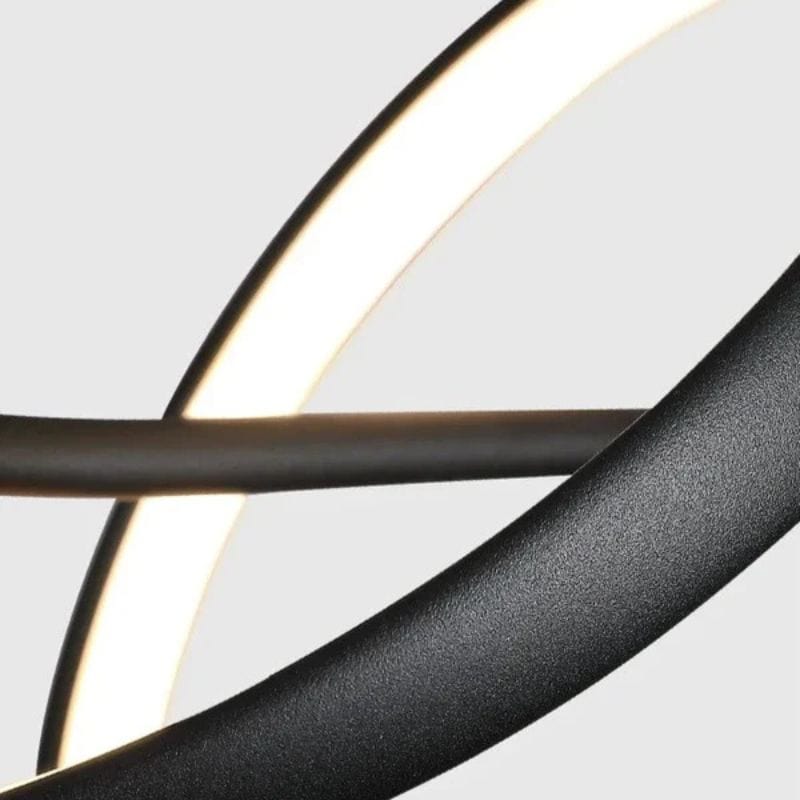 Modern LED Aluminum Chandelier for Dining Room - Simple Home Decor Norenza