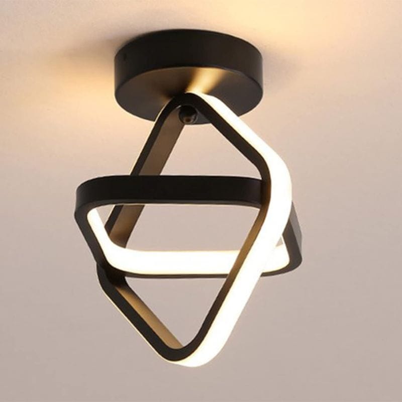 Modern LED Ceiling Light with Metal Square Norenza