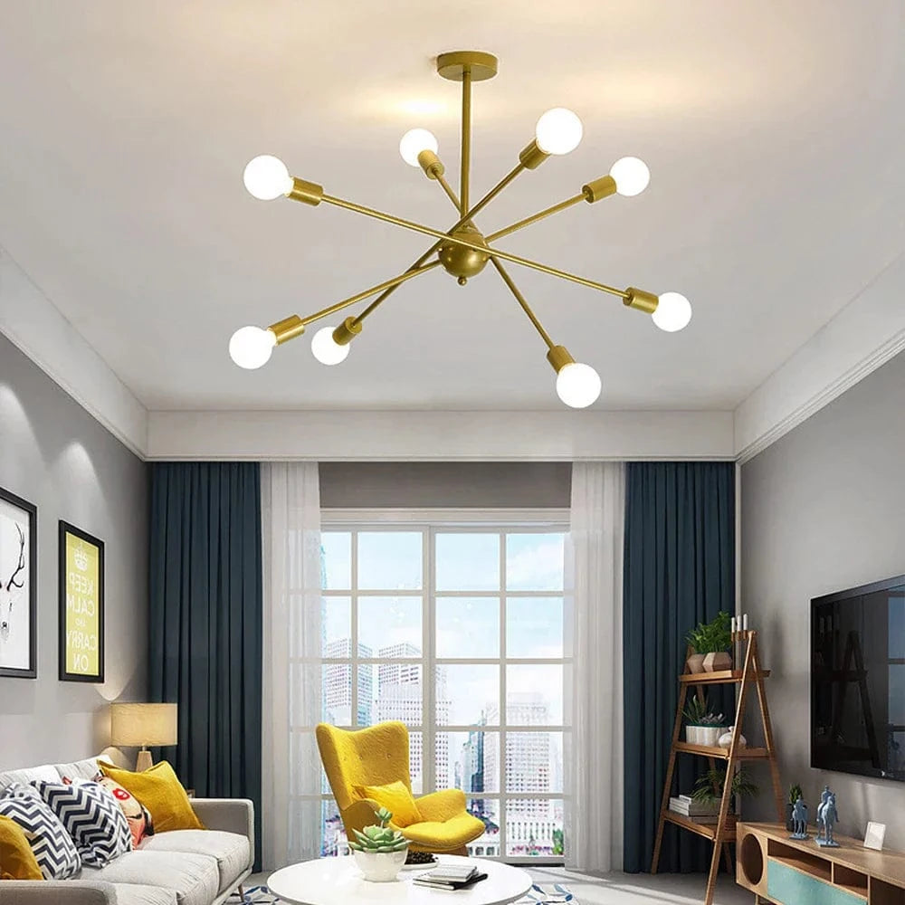 Modern LED Chandelier Light for Living Room and Bedroom Norenza