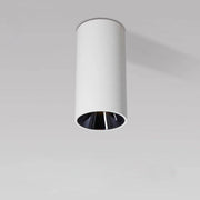 Modern LED Cylinder Spotlight in Black or White Norenza