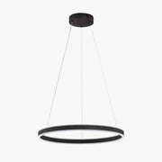 Modern LED Dimmable Ring Design Chandelier Black / 16 in (40 cm) Norenza