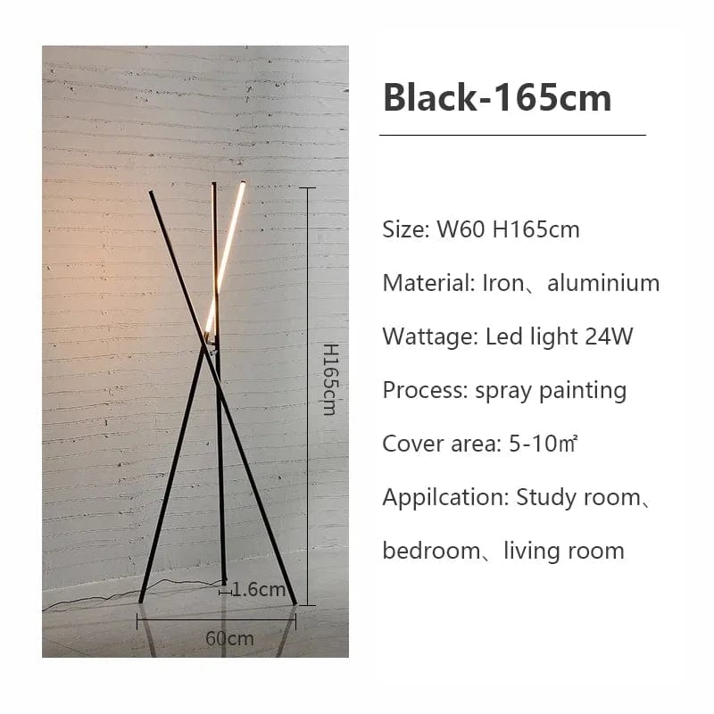 Modern LED Floor Lamp for a Creative Ambiance Norenza