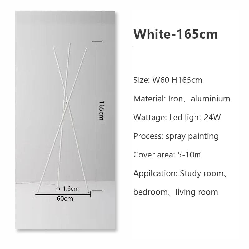 Modern LED Floor Lamp for a Creative Ambiance Norenza