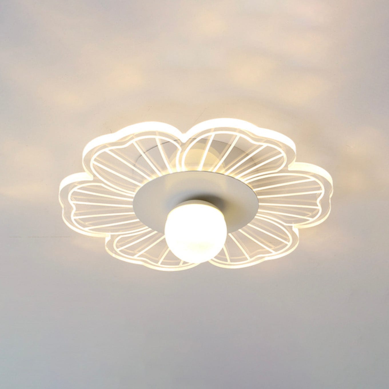 Modern LED Flower-Shaped Ceiling Light - Majesty Norenza
