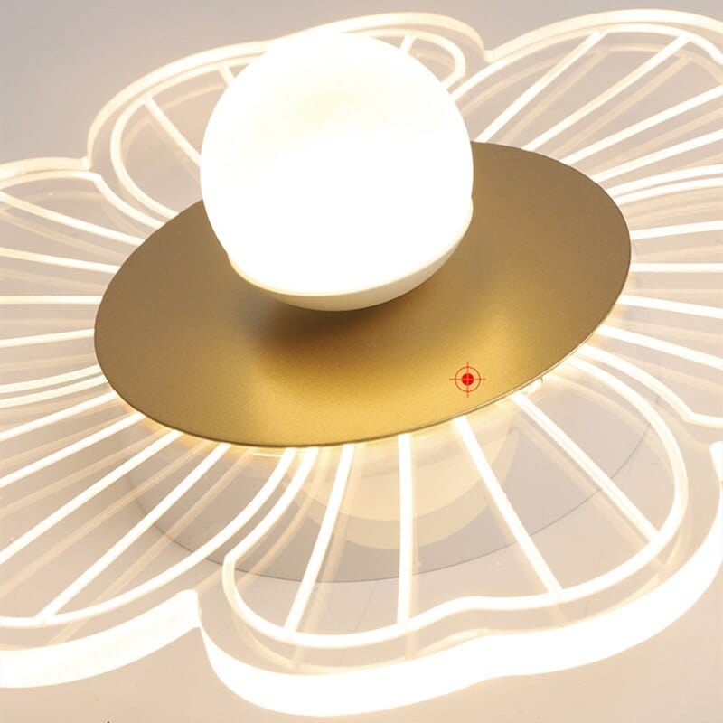 Modern LED Flower-Shaped Ceiling Light - Majesty Norenza