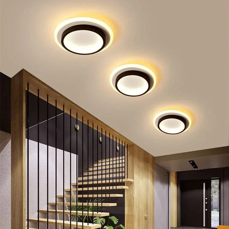 Modern LED Indoor Ceiling Light for Hallways, Stairs, and More Norenza