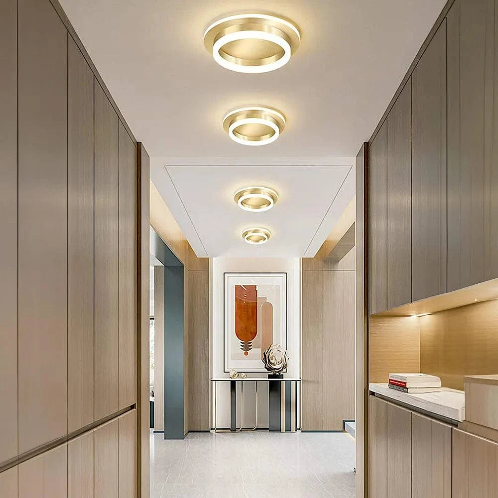 Modern LED Indoor Ceiling Light for Hallways, Stairs, and More Norenza