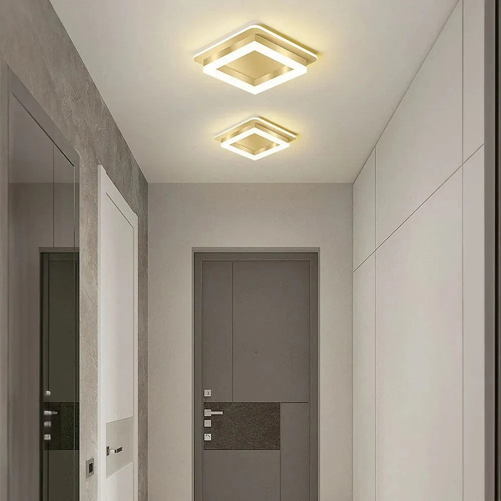 Modern LED Indoor Ceiling Light for Hallways, Stairs, and More Norenza