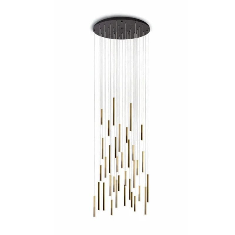Modern LED Pendant Light for Villa, Loft, or Hotel Gold / 12 lights Norenza