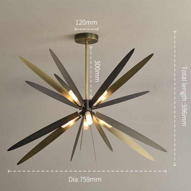 Modern LED Sparkle Light Chandelier Norenza