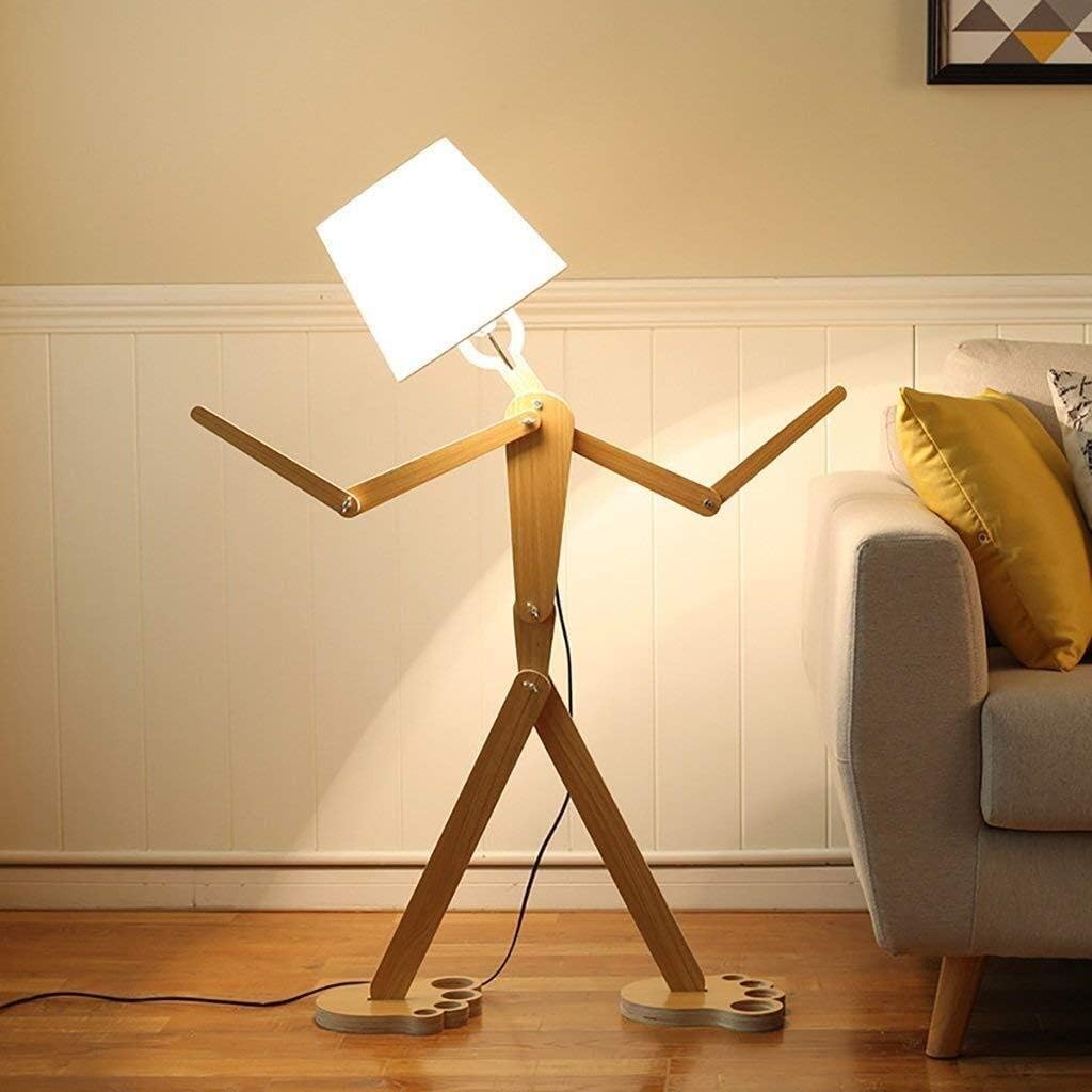 Modern LED Stick Figure Floor Lamp Norenza